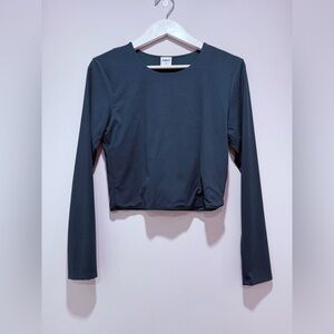 NEW J.o&Co Dark Blue Long Sleeve Top Size L NWOT